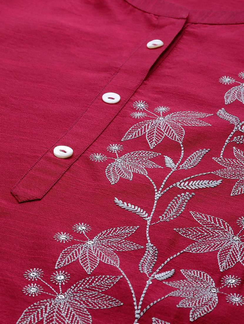 women's straight kurta - 17465813 -  Standard Image - 3