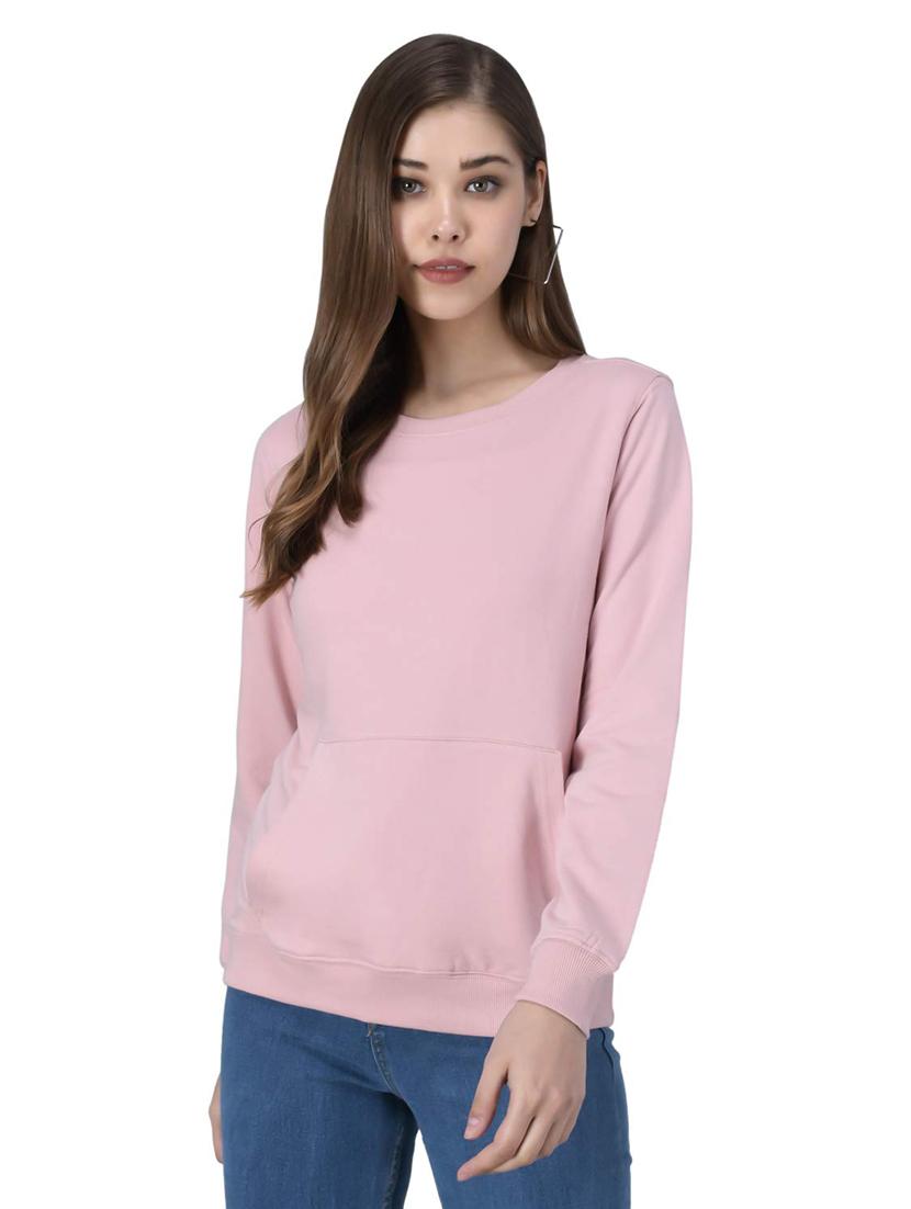 women's plain sweatshirt - 17466567 - Zoom Image - 0