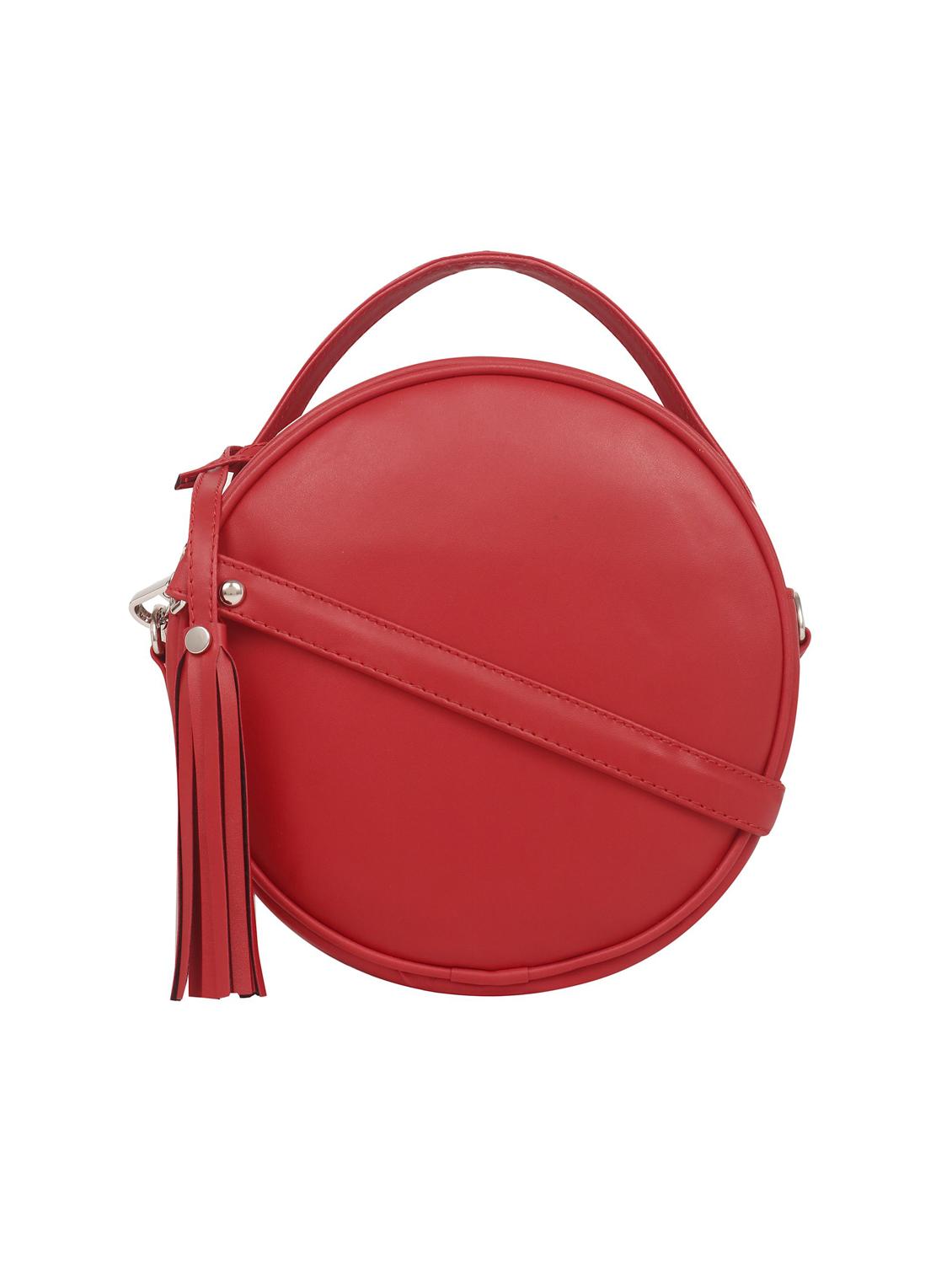 red leatherette (pu) sling bag - 17466766 - Zoom Image - 0
