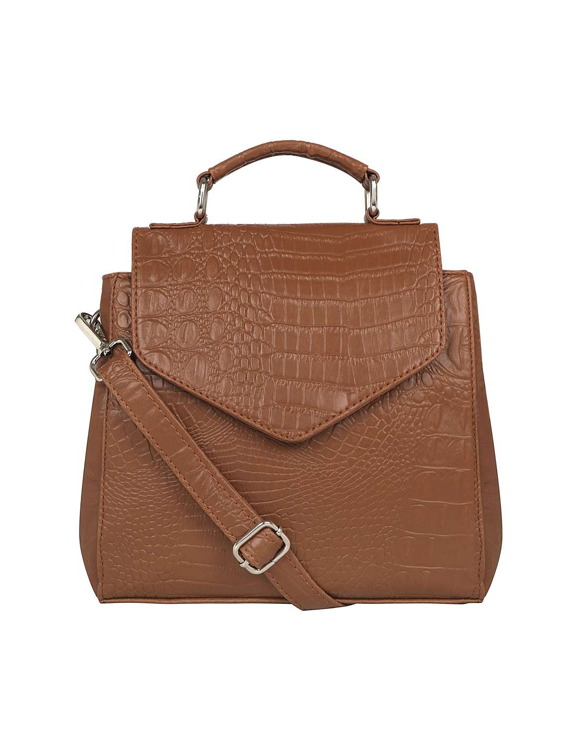 nude leatherette (pu) sling bag - 17466775 - Zoom Image - 0