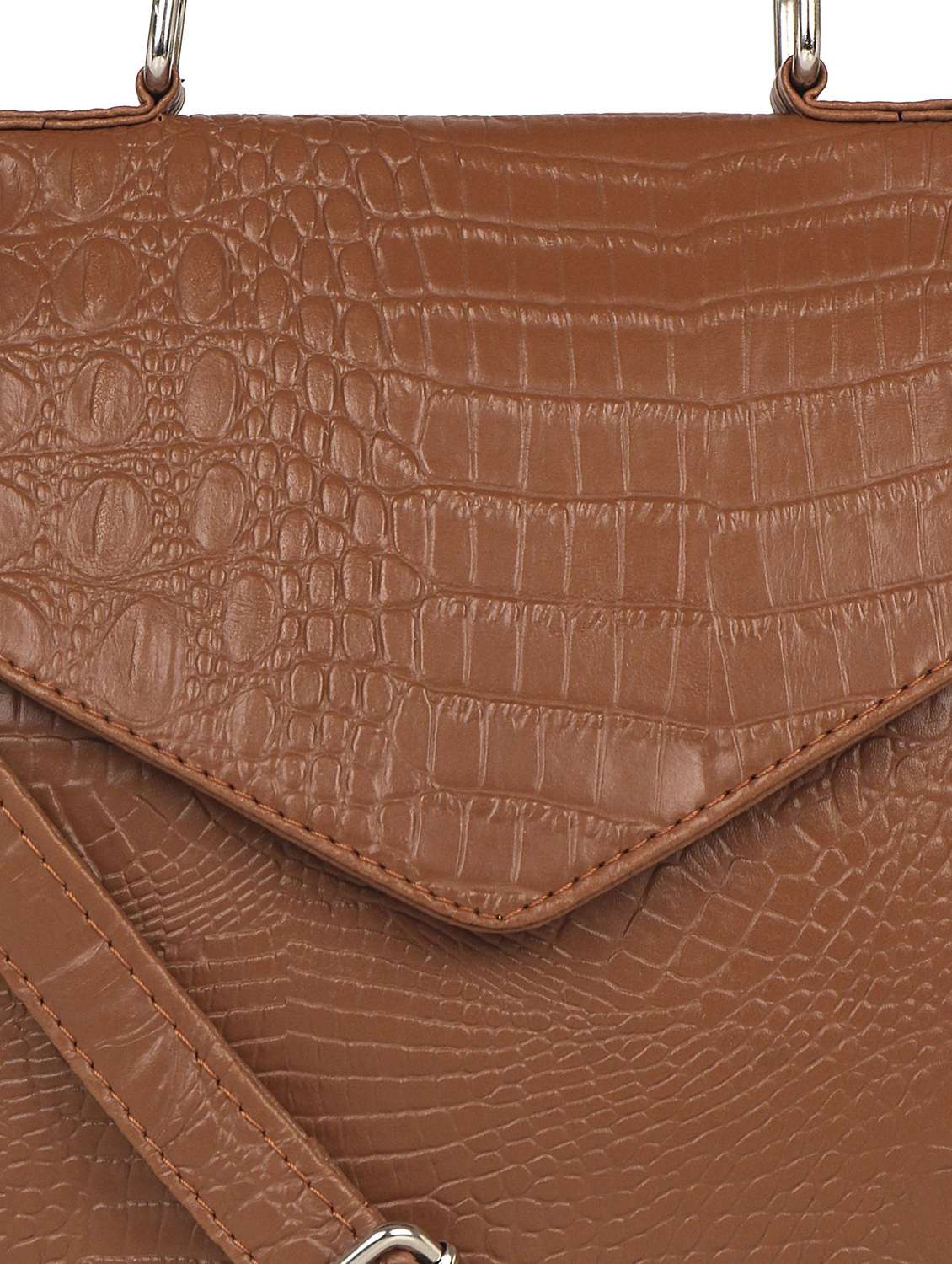 nude leatherette (pu) sling bag - 17466775 - Standard Image - 3