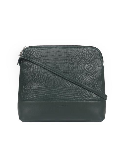 green leatherette (pu) sling bag - 17466784 -  Standard Image - 0