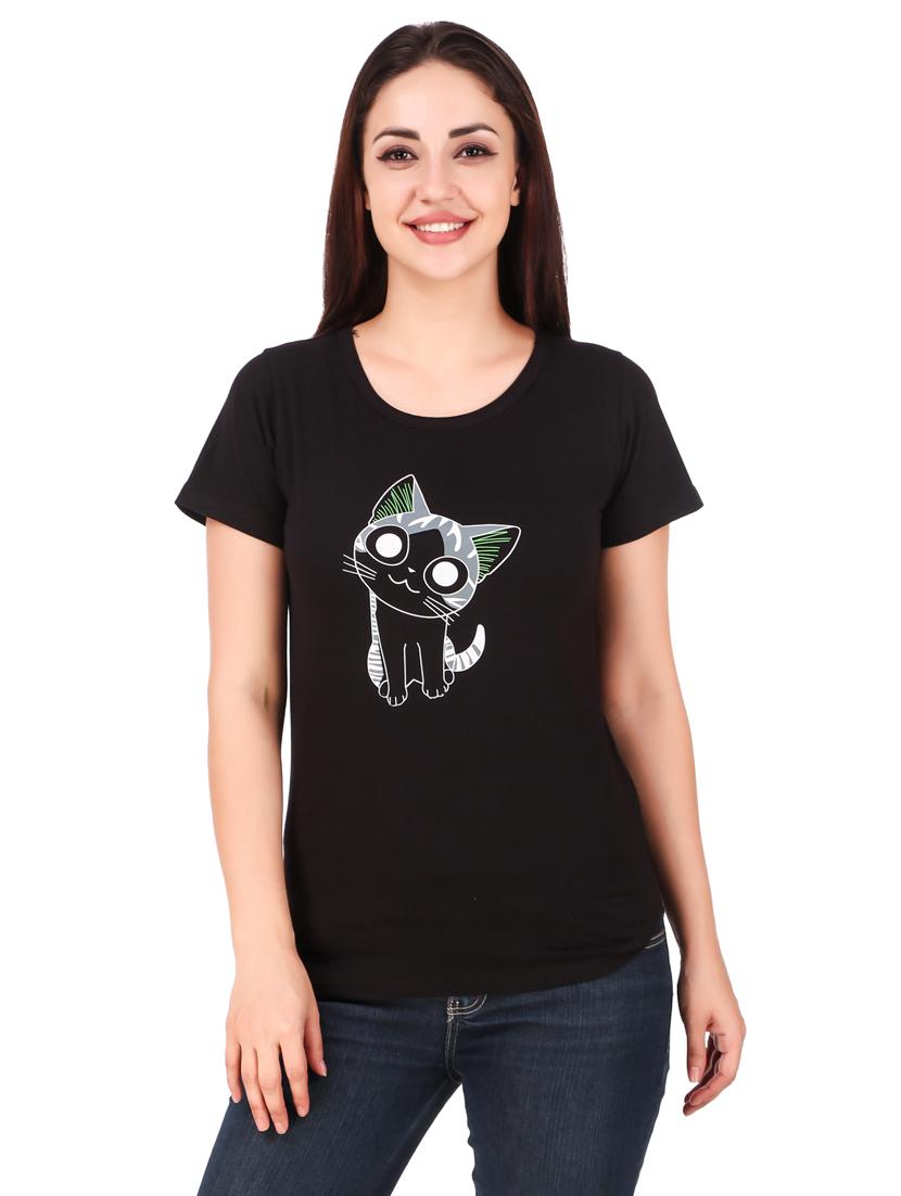 round neck quirky tee - 17471206 - Zoom Image - 0