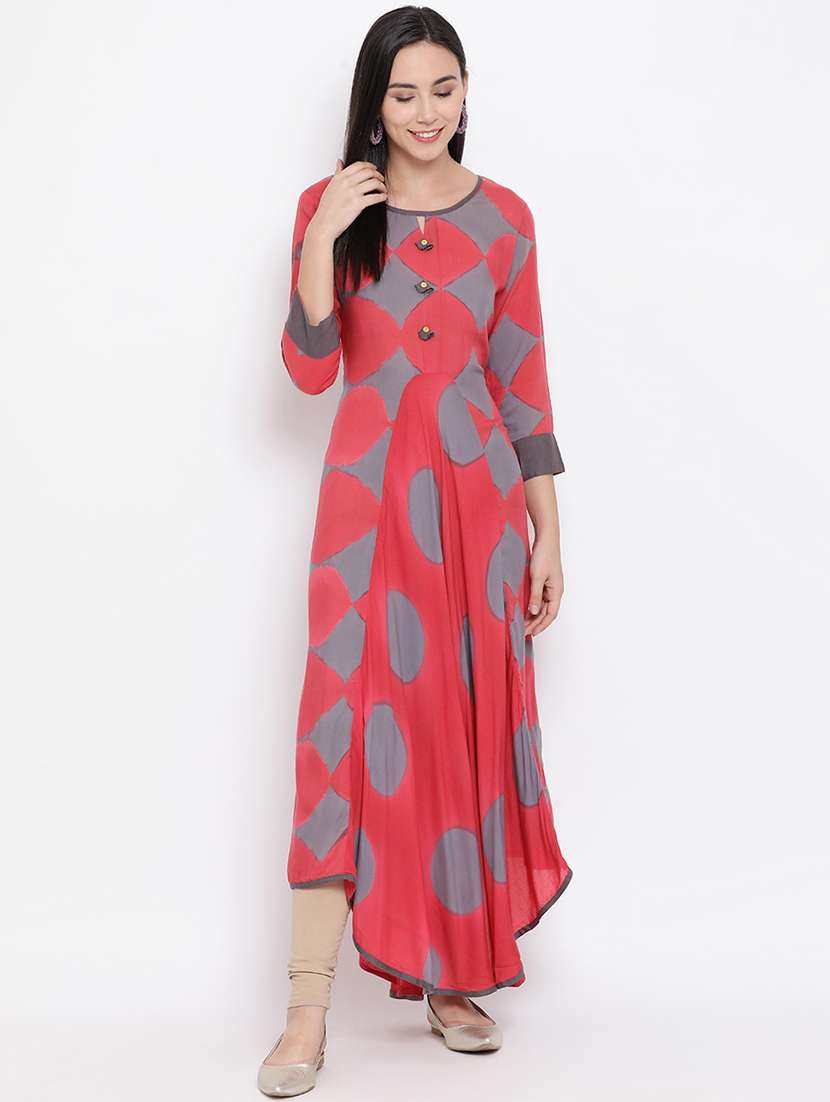 women's asymmetric kurta