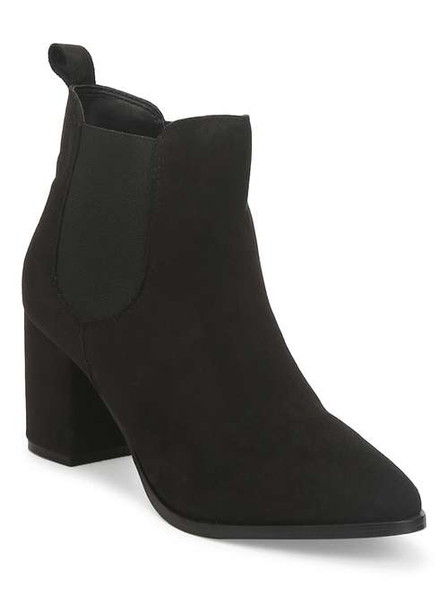 black ankle length boot - 17472865 - Standard Image - 0