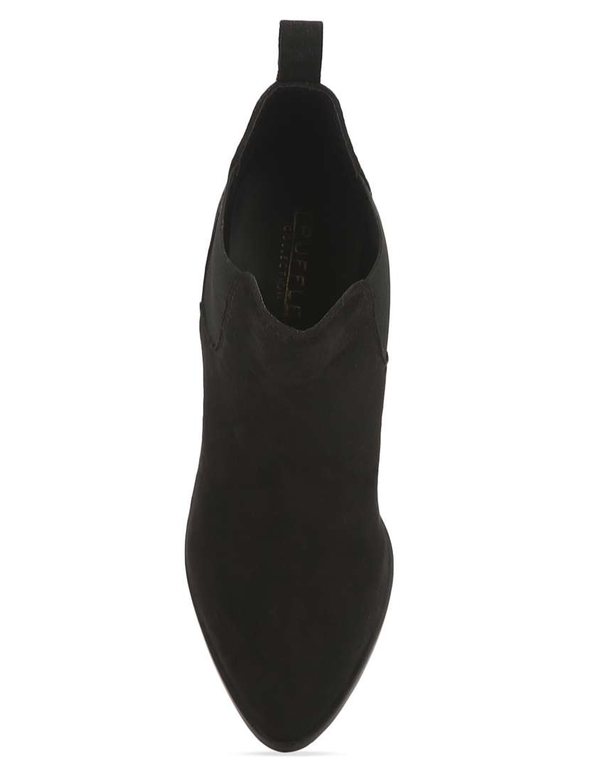 black ankle length boot - 17472865 - Standard Image - 3
