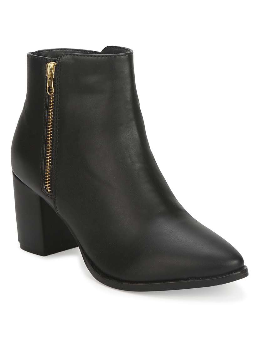 black ankle length boot - 17472868 - Zoom Image - 0