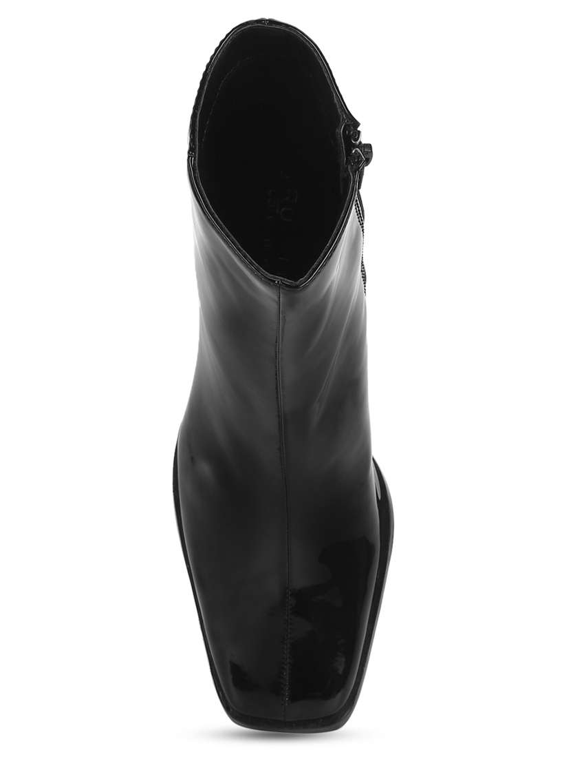 black ankle length boot - 17472869 - Standard Image - 3