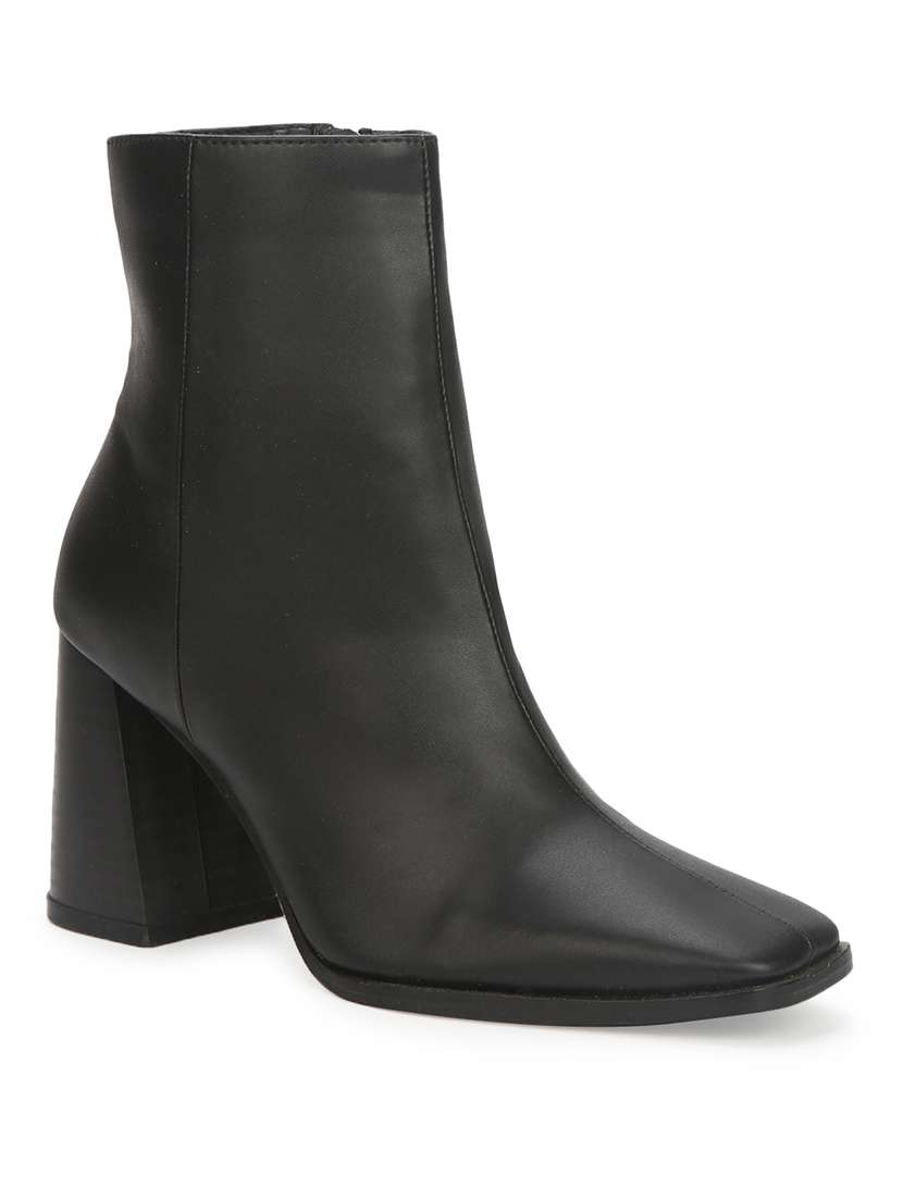 black ankle length boot - 17472870 -  Zoom Image - 0