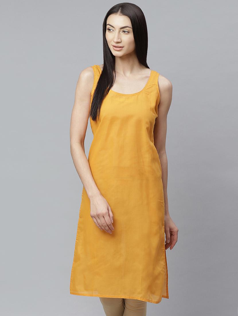 ada set of 2 mustard & white camisole - 17474306 - Standard Image - 3
