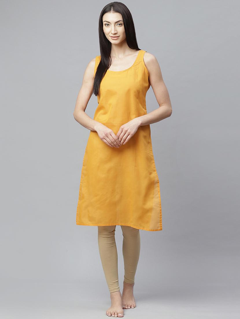 ada set of 2 mustard & white camisole - 17474306 - Standard Image - 5