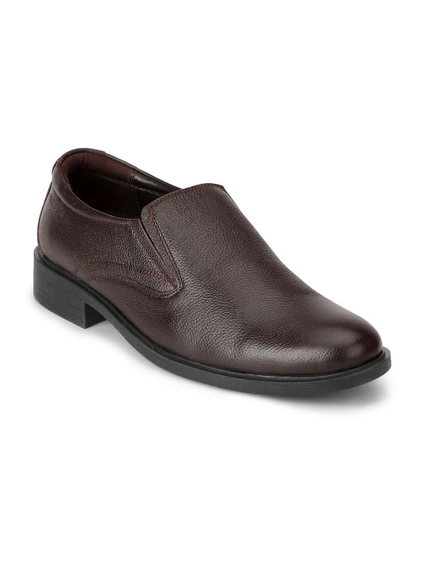 Buy online Brown Slip On from Casual Shoes for Men by Red Chief
