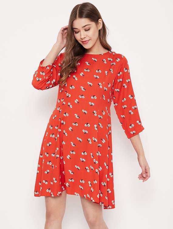 women's  floral dress