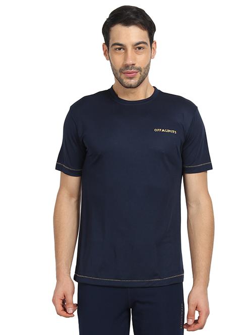 navy blue solid t-shirt - 17478973 -  Standard Image - 0