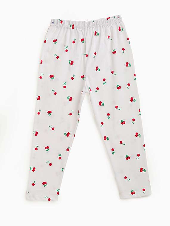 white cotton blend pyjama set nightwear - 17479016 -  Standard Image - 3