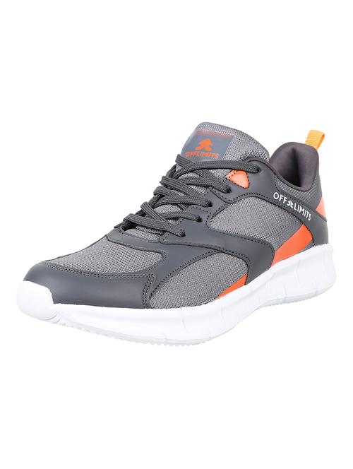 orange lace up sport shoe - 17480542 - Standard Image - 0