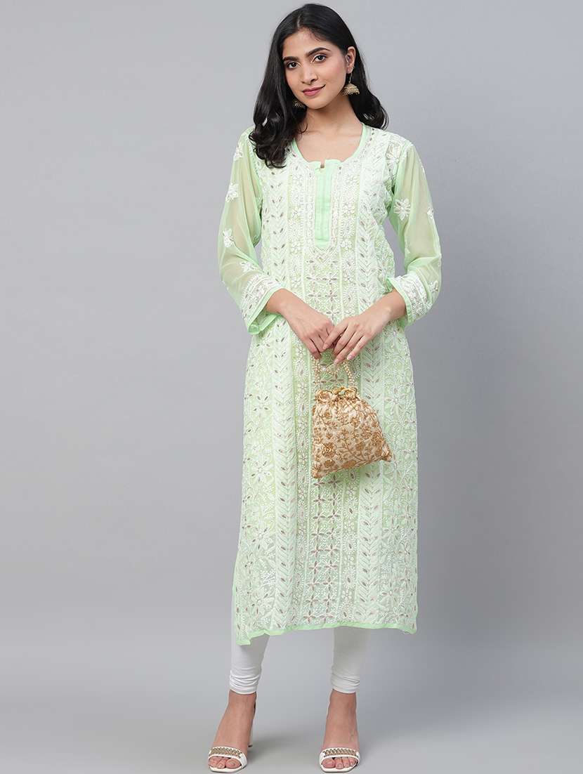 women's straight kurta - 17484775 -  Standard Image - 3