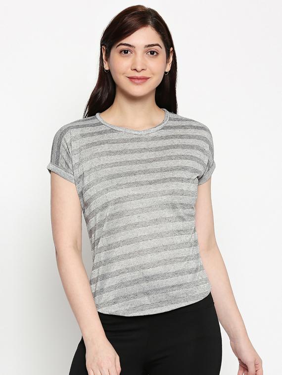 crew neck striped tee - 17484783 -  Zoom Image - 0