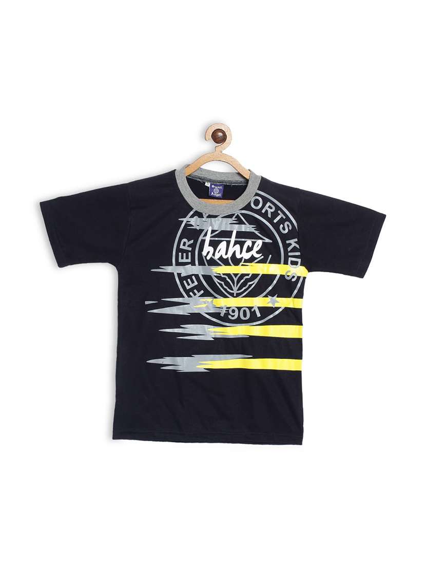 navy blue cotton tshirt