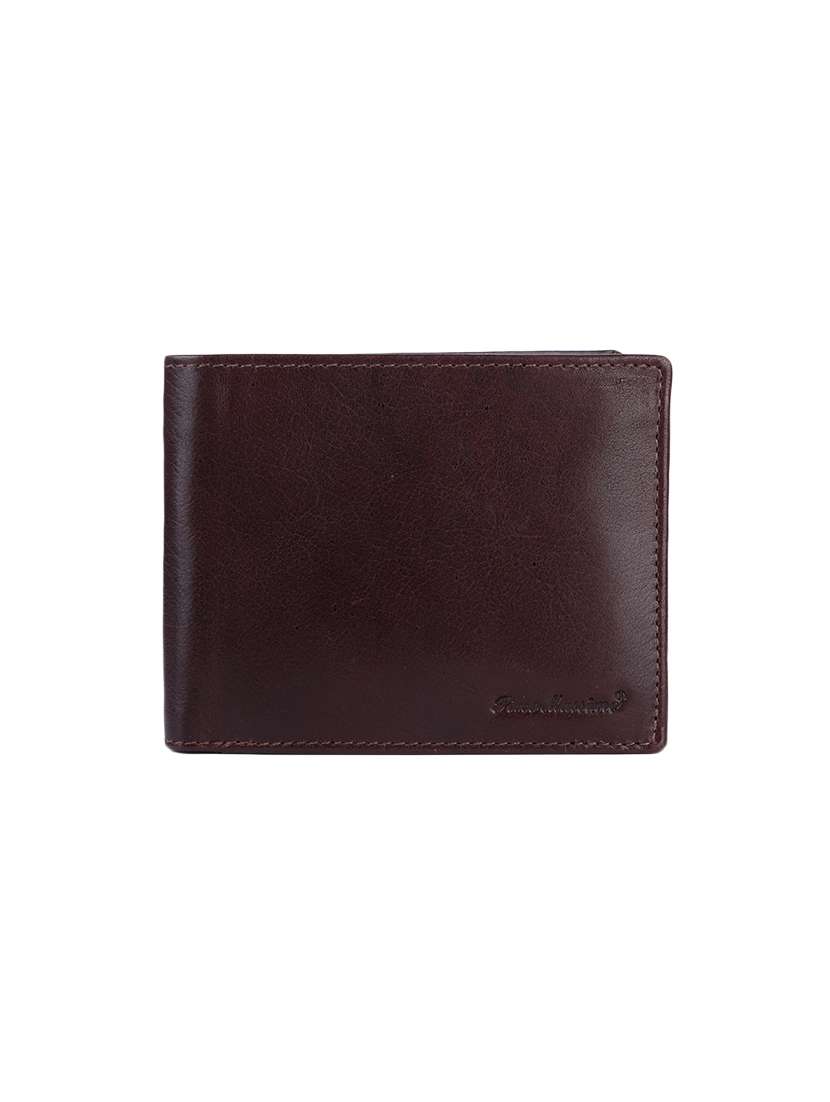 brown leather wallet