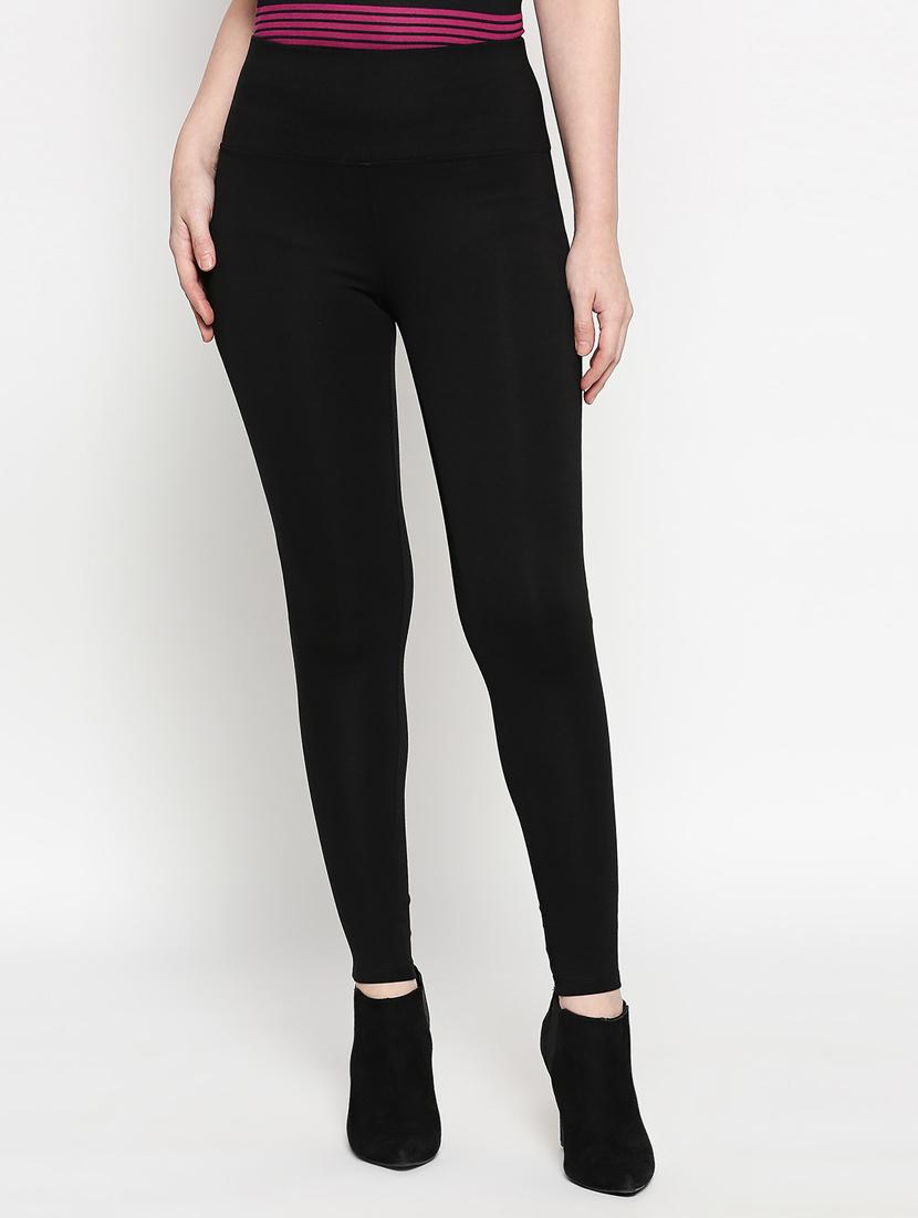 high rise solid  jegging - 17498881 -  Zoom Image - 0