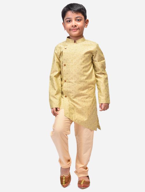 embellished kurta with pajama set - 17498962 - Standard Image - 0