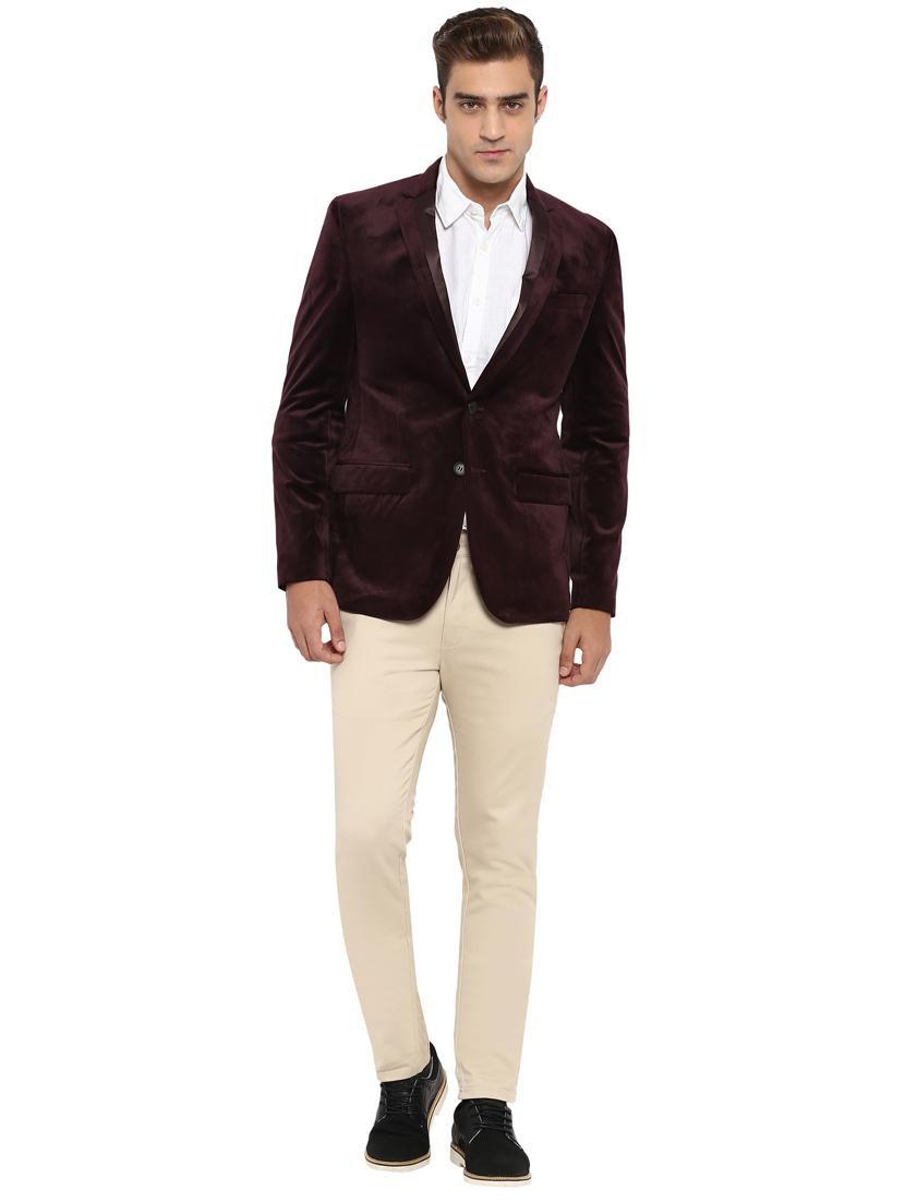 brown single breasted blazer - 17502725 - Standard Image - 3