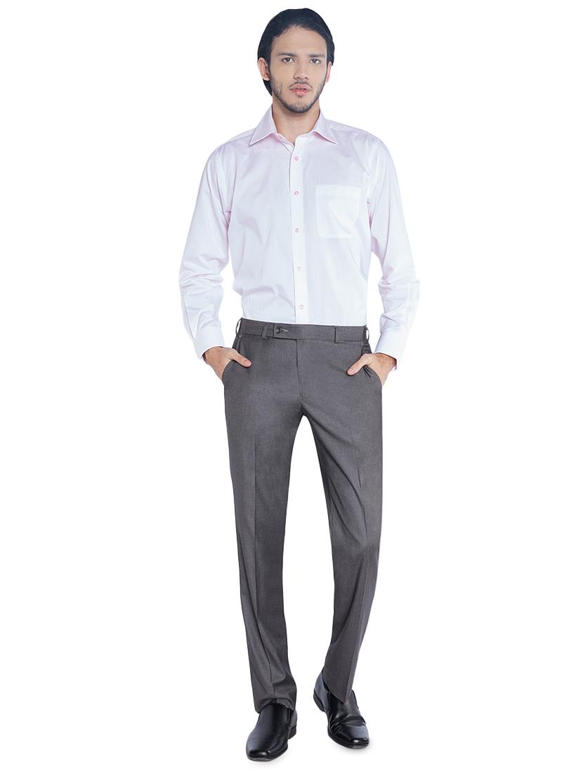 pink checkered formal shirt - 17506057 - Standard Image - 3