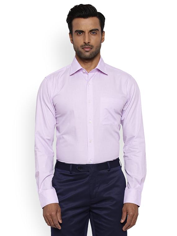 pink solid formal shirt - 17506139 - Zoom Image - 0