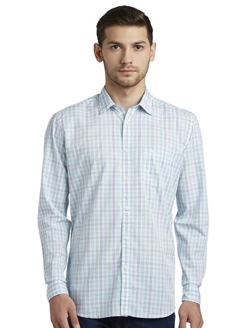 white checkered casual shirt - 17507305 -  Standard Image - 0