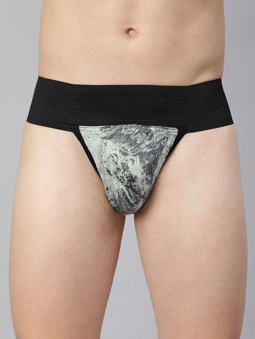 print 94% cotton, 6% elastane brief - 17513476 -  Zoom Image - 0