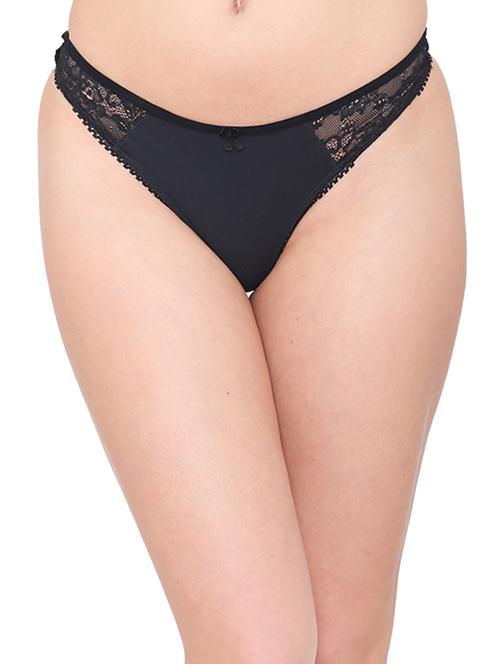 lace detail bikini panty - 17514150 - Standard Image - 0