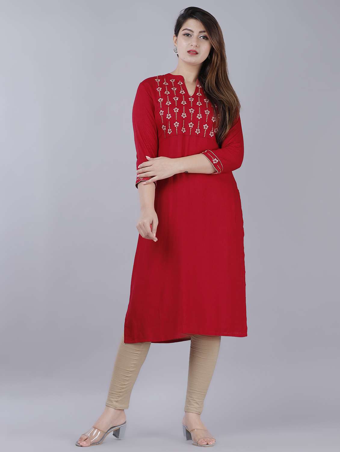 women's straight kurta