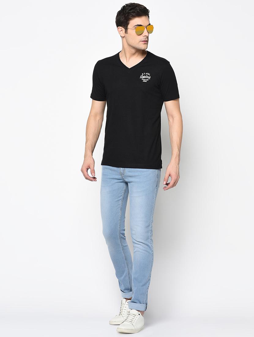 light blue washed denim jeans - 17517746 - Standard Image - 3
