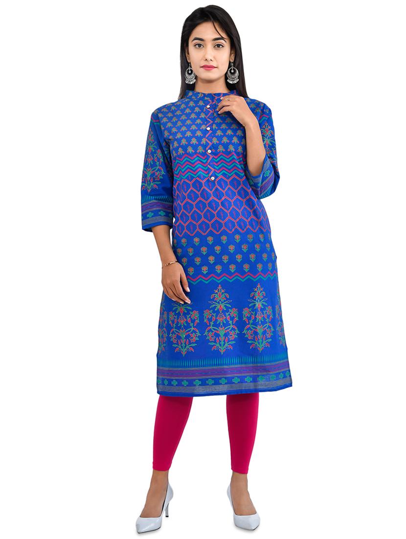 women's straight kurta - 17517952 - Zoom Image - 0