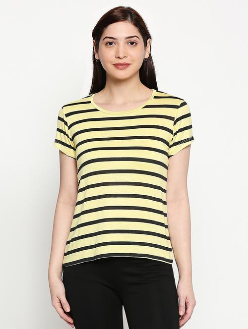round neck striped tee  - 17518194 -  Standard Image - 0