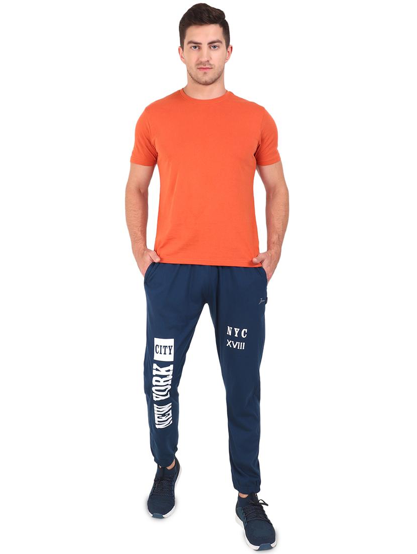 blue printed jogger - 17520502 - Standard Image - 3