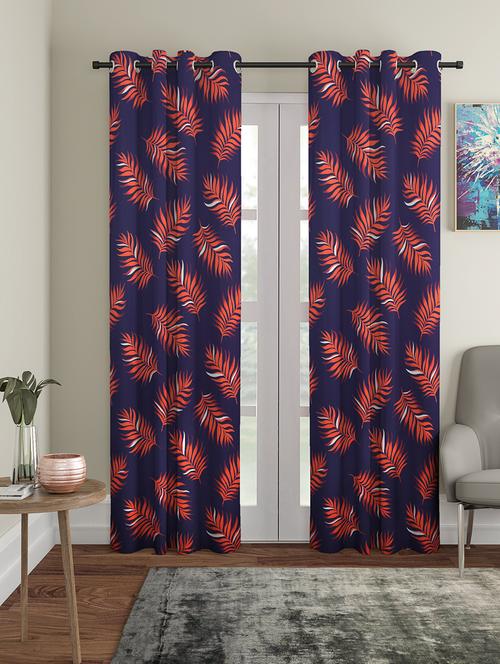 cortina digital print polyester pack of 2 curtain - 17520820 -  Standard Image - 0