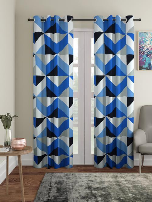cortina digital print polyester pack of 2 curtain - 17520846 - Standard Image - 0
