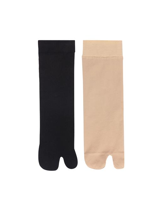 multi colored nylon blend ankle length sock - 17521224 - Standard Image - 0