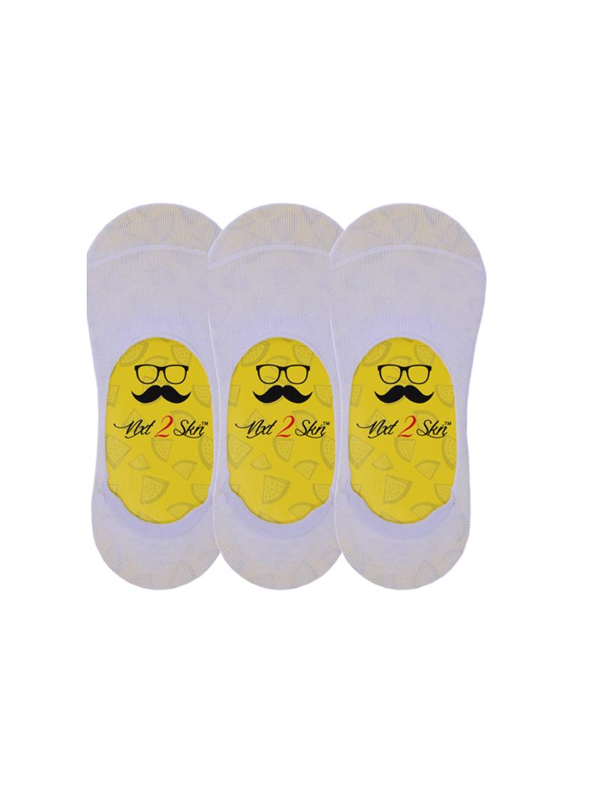 white cotton no show sock - 17521311 - Zoom Image - 0