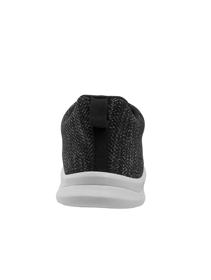 black polyester sport shoes - 17521579 -  Standard Image - 3