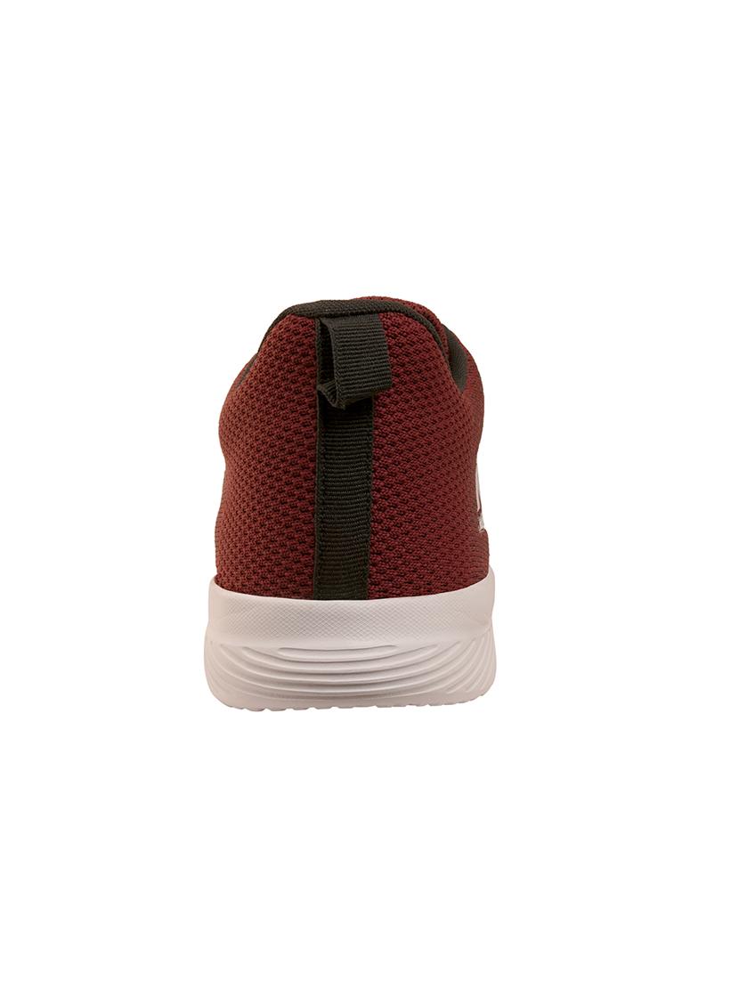 maroon polyester sport shoes - 17521605 - Standard Image - 3