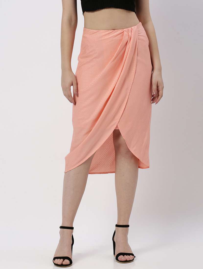 Buy online High Rise Sarong Skirt from Skirts Shorts for Women