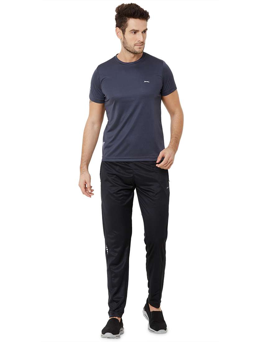 blue solid t-shirt - 17525201 -  Standard Image - 3