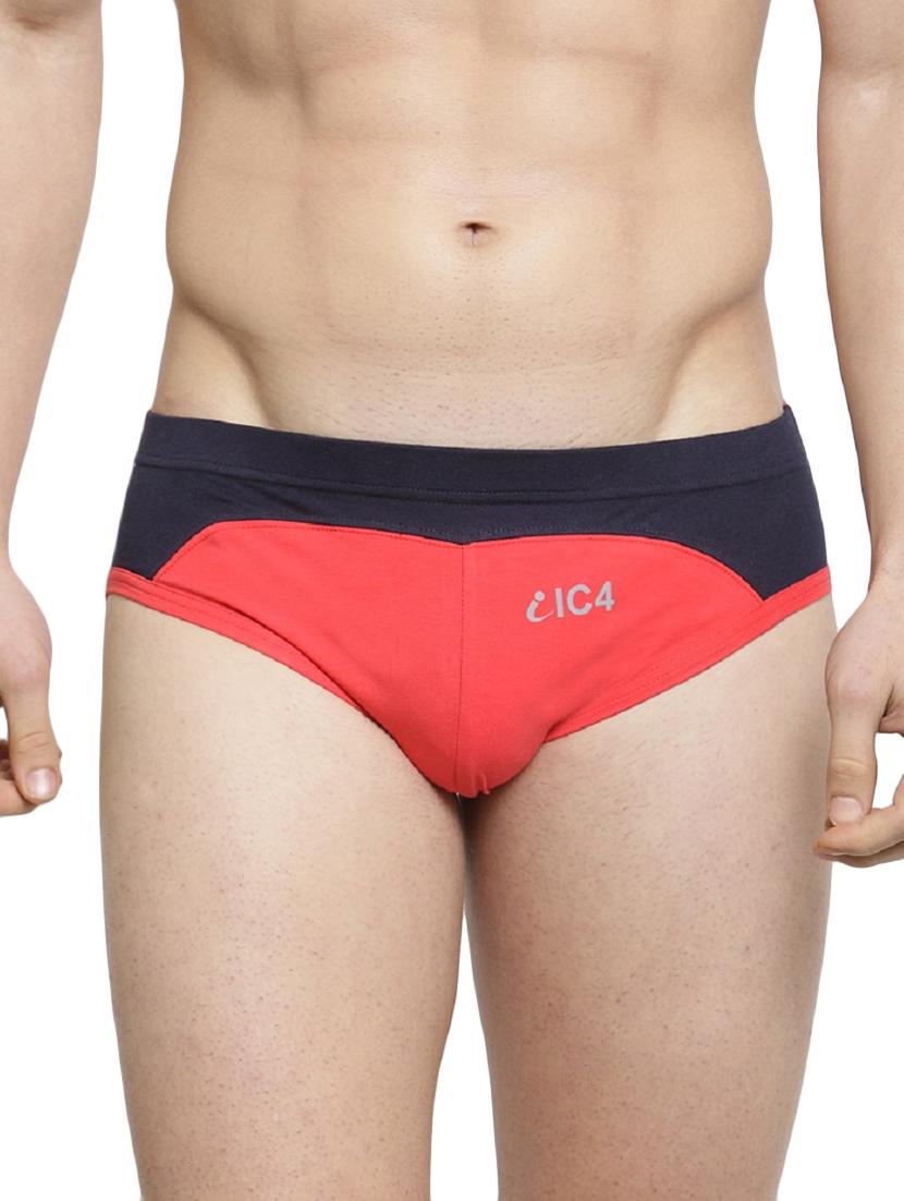 red color block hipster brief - 17526430 -  Zoom Image - 0