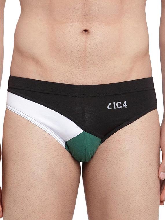 green color block hipster brief - 17526440 - Zoom Image - 0
