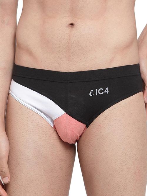 orange color block hipster brief - 17526443 - Standard Image - 0