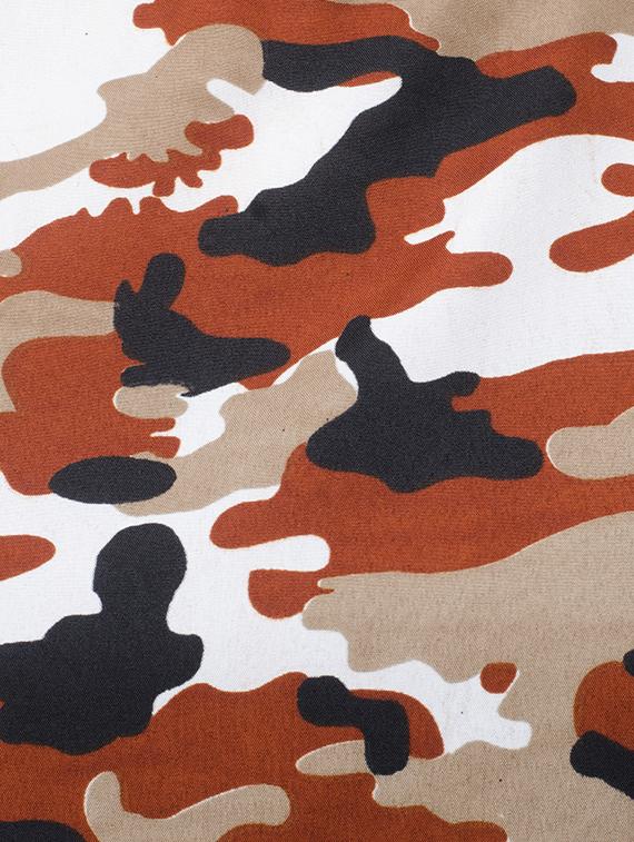 round neck camouflage top - 17527269 -  Zoom Image - 0