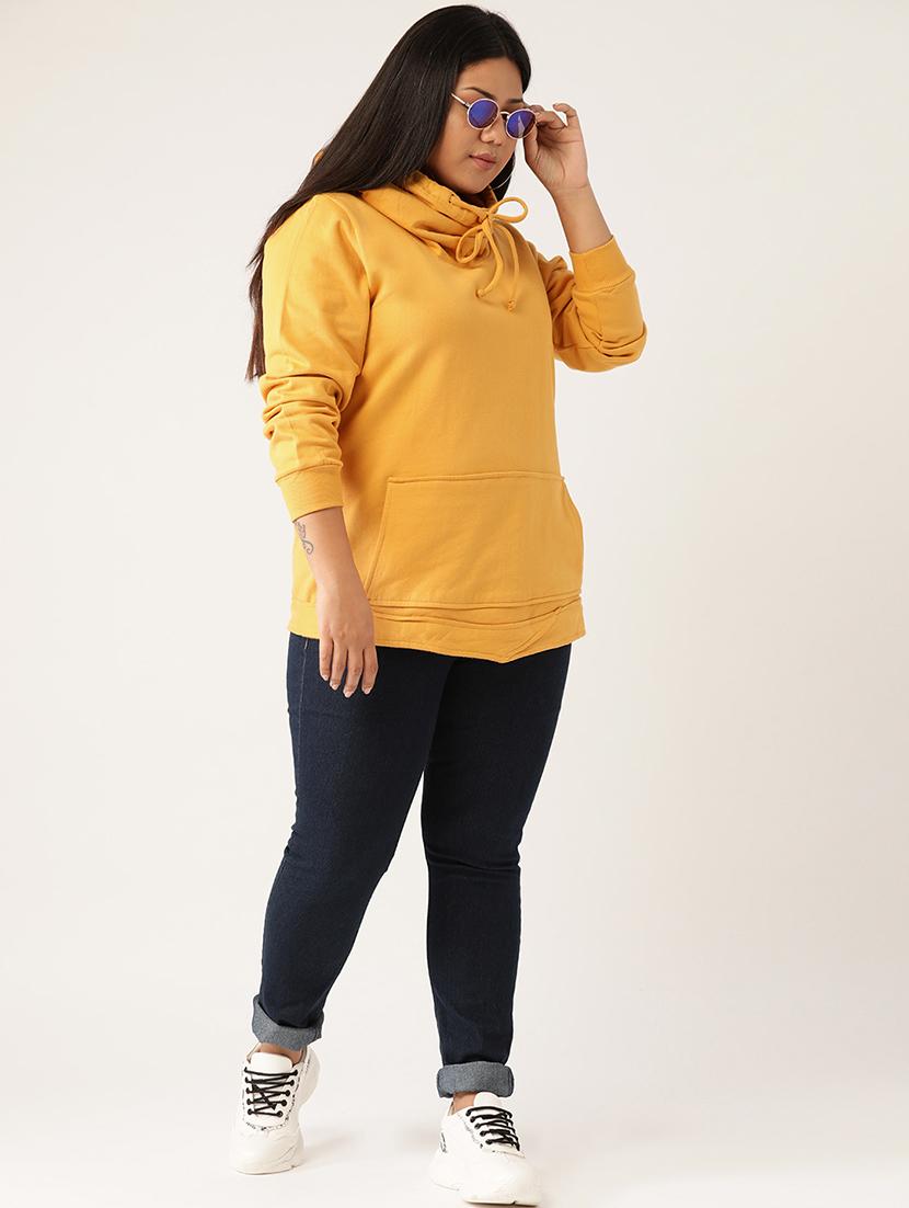 solid fleece plus sweatshirt - 17528183 - Standard Image - 3